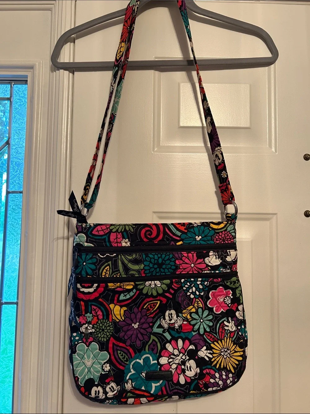 Vera Bradley Disney Parks Mickey Mouse Crossbody Hipster Bag - Picture 2 of 6